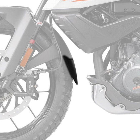 Achterspatbord verlenger mat zwart voor het originele spatbord KTM 390 Adventure '20-