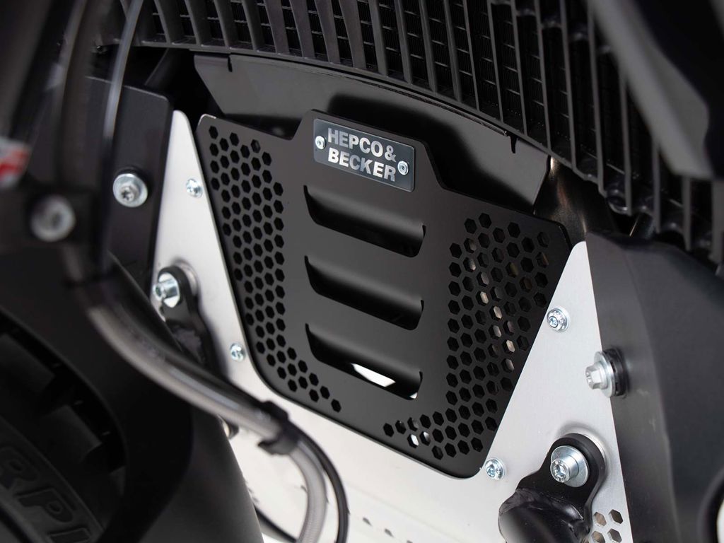 Motorblok Protectieplaat toevoeging zwart Hepco&Becker KTM 790 Adventure/ R '19-'21