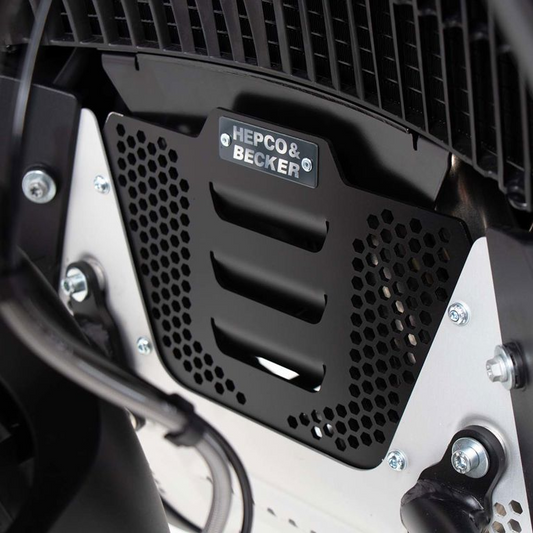 Motorblok Protectieplaat toevoeging zwart Hepco&Becker KTM 890 Adventure/ R/ Rally '21-'22