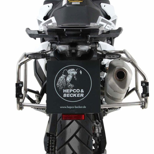 Kofferrek RVS Hepco&Becker voor 'Cutout' Xplorer zijkoffers KTM 890 Adventure '21-