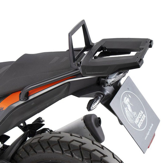 Topdrager Alurack zwart Hepco&Becker KTM 390 Adventure '20-