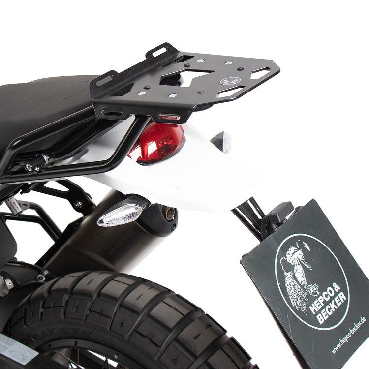 Topdrager zwart Minirack Hepco&Becker Ducati DesertX '22-