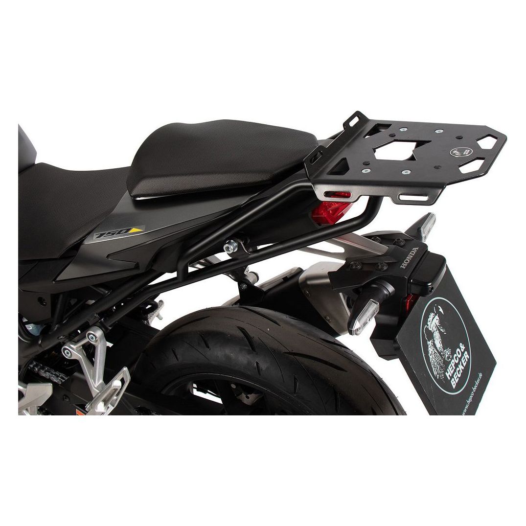Topdrager zwart Minirack Hepco&Becker Honda CB750 Hornet '23-
