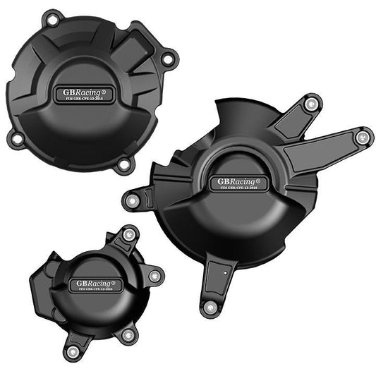 GB-Racing engine cover set Honda CB650R / CBR650R '21- (dynamo, waterpomp en pulse cover)