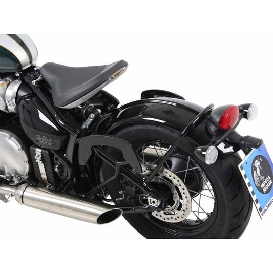 C-Bow tasdragers zwart Hepco&Becker Triumph Bonneville Bobber '17-21