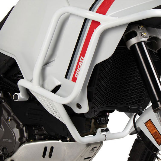 Tank valbeugel Hepco&Becker wit (tankguard) Ducati DesertX '22-