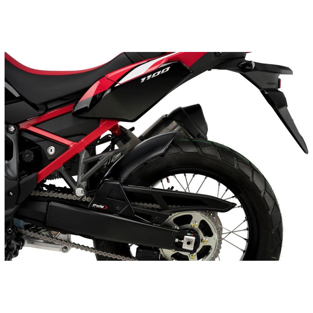 Achterspatbord Puig mat zwart Honda CRF1100L Africa Twin '20- / Transalp 750 '23-
