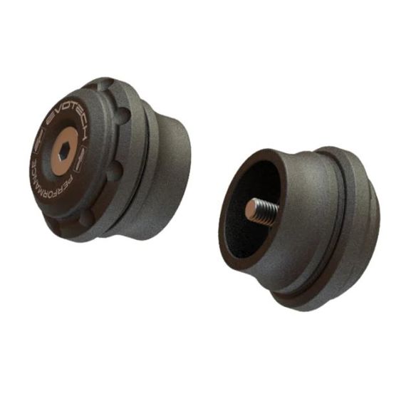 Bar ends (set) zwart Evotech Performance Triumph Speed Triple 1200 RS '21- (zonder bar end spiegels)