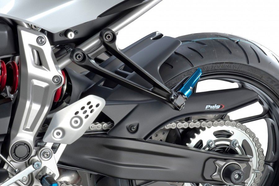 Achterspatbord Puig mat zwart Yamaha MT-07 / XSR700