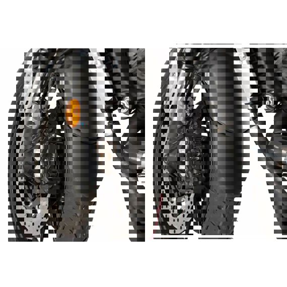 Voorspatbord verlenger zwart Puig Honda NT1100V Deauville '22-