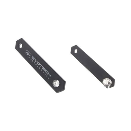 Afdekplaatjes duo voetsteunen Evotech Performance Triumph Trident 660 '21-