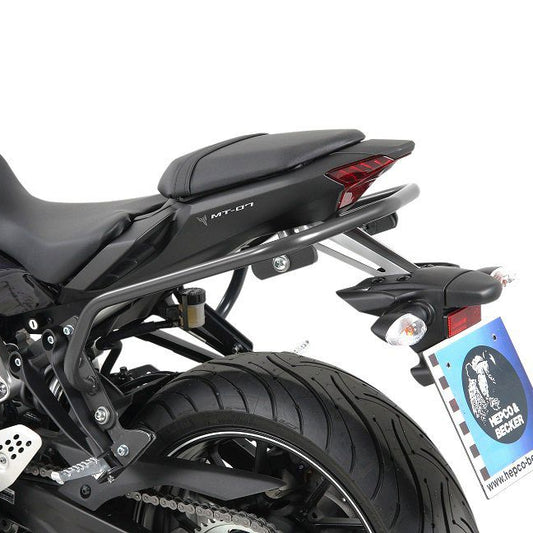Valbeugel antraciet achterzijde Hepco&Becker Yamaha MT-07 '14-17