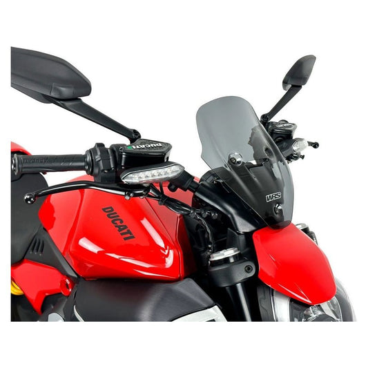 Windscherm sport WRS donker getint Diavel V4