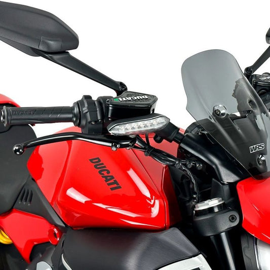 Vervangingsruit model sport WRS Ducati Diavel V4 '23- donker getint