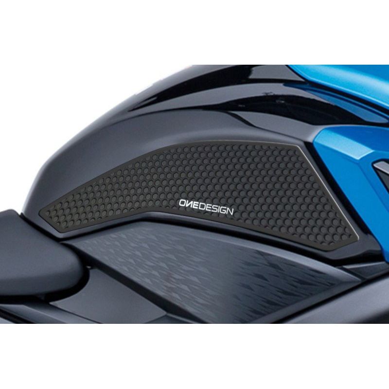 Tank protector/grip stickers zwart Puig Panigale V4