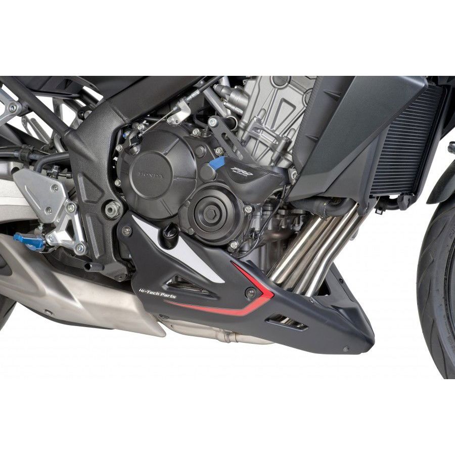 Motorspoiler S-line Puig mat zwart look Honda CB650F '14-'18