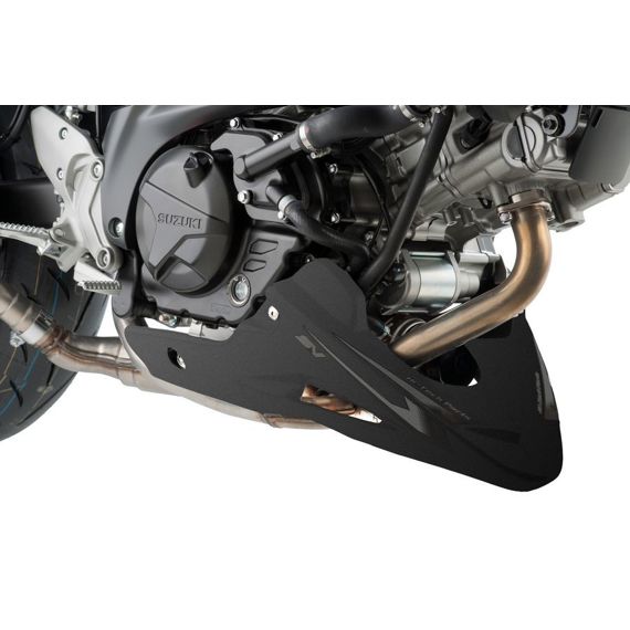 Motorspoiler S-line Puig Mat zwart Suzuki SV650 '16-