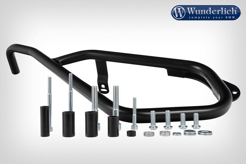 Engine protection bar set BMW K1600B/Grand America/GT/GTL - black Wunderlich