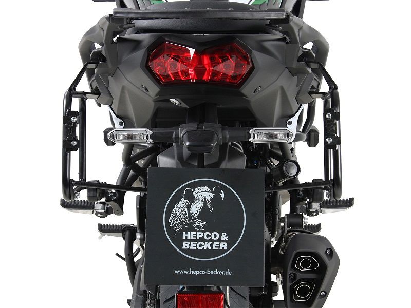 Kofferrek Lock-it zwart Hepco&Becker Kawasaki Versys 1000/S/SE ’19-