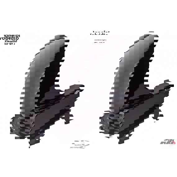 Achterspatbord Puig matzwart Suzuki DL650 Vstrom ABS '07-/ DL650XT Vstrom '15-