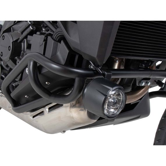 Adapters voor montage originele lampen op Honda NT1100 valbeugel van Hepco&Becker