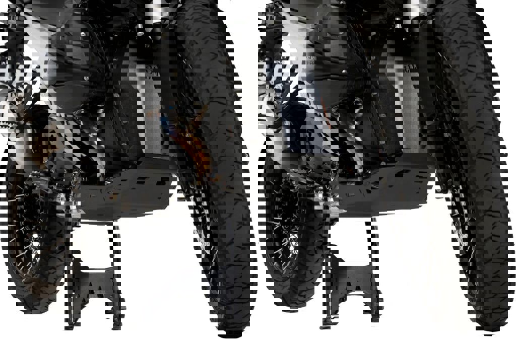 Carterplaat zwart aluminium Puig BMW R1300GS '23-