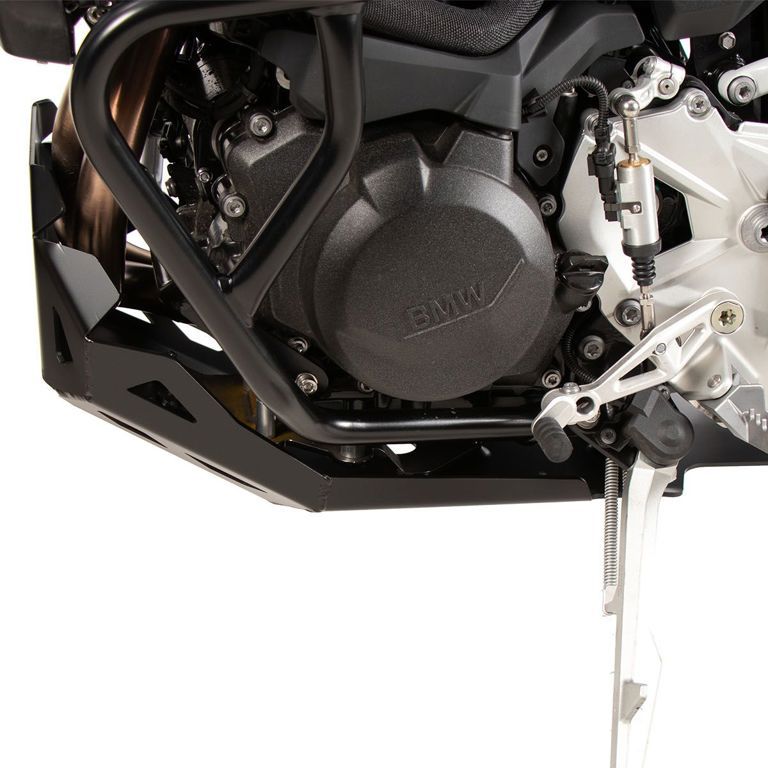 Carterplaat zwart aluminium Hepco&Becker BMW F900GS '24-