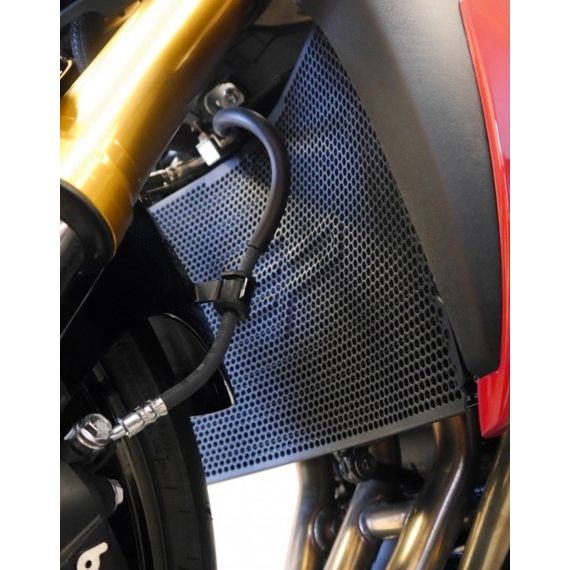 Radiatorcover zwart Evotech Performance Suzuki GSX-S1000 GT '22-