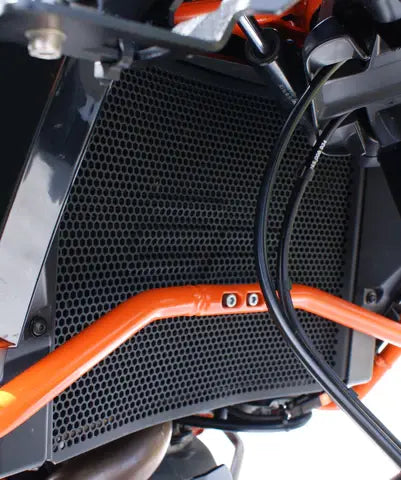 Radiatorcover zwart Evotech Performance KTM 1290 Super Duke GT '19-
