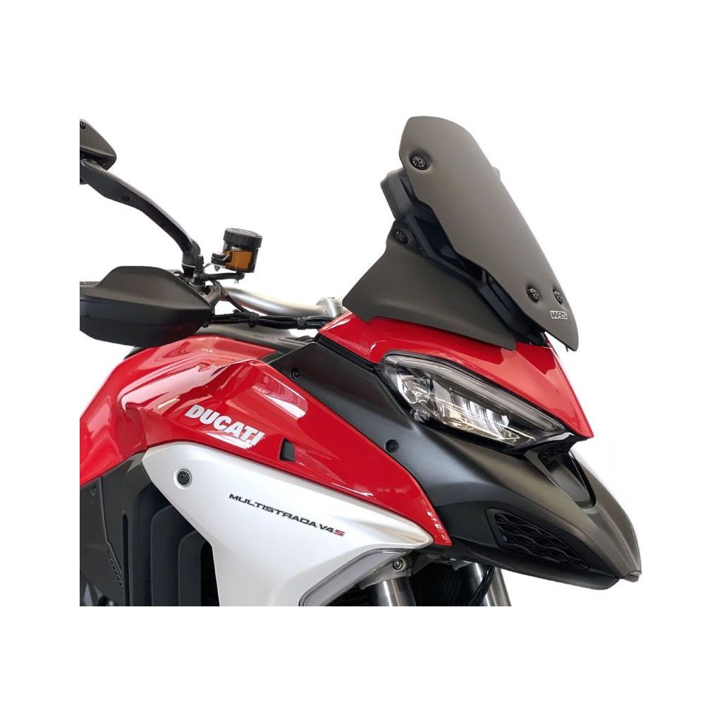 Windscherm sport WRS mat zwart Multistrada V4S