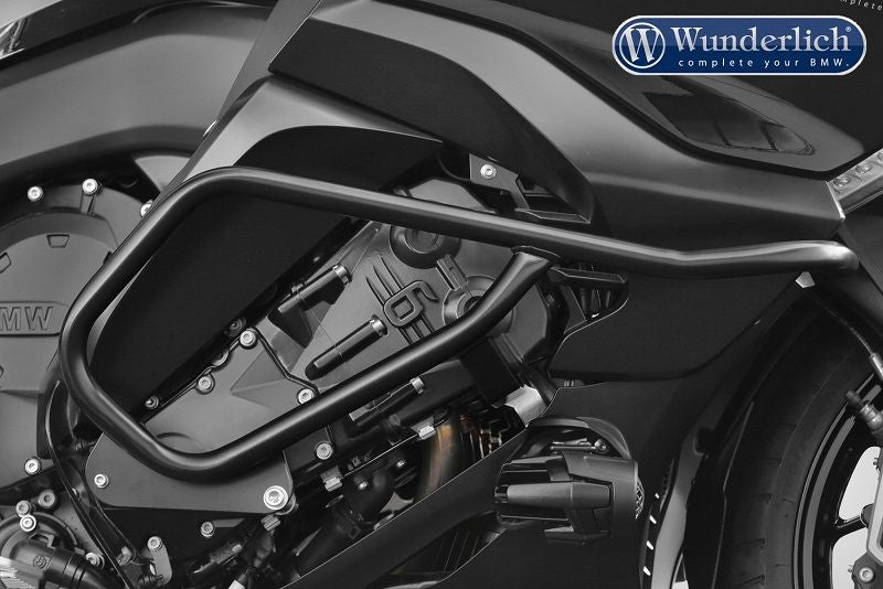 Engine protection bar set BMW K1600B/Grand America/GT/GTL - black Wunderlich
