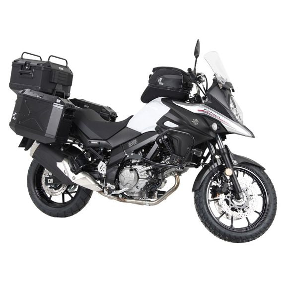 Carterplaat zwart aluminium Hepco&Becker Suzuki DL650 / XT '17-