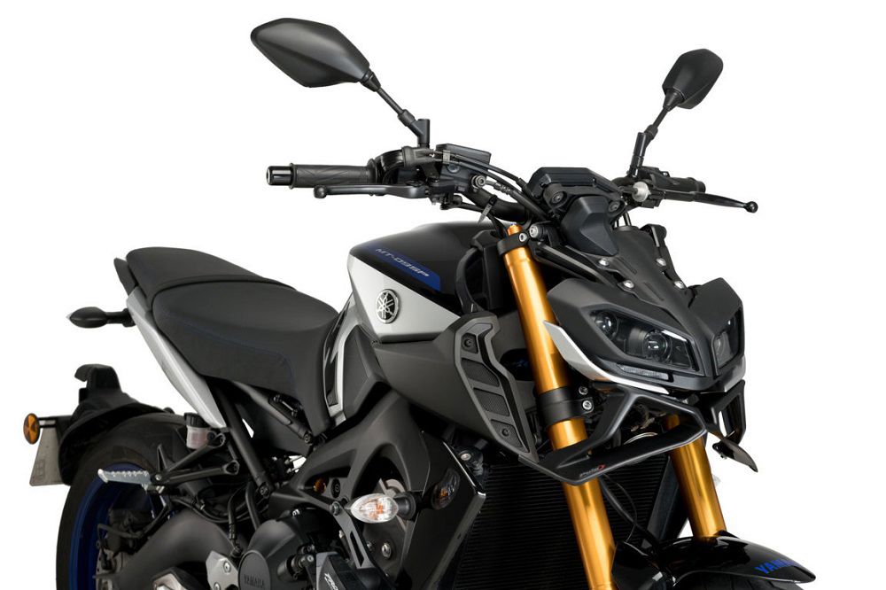 Front Spoiler Downforce Front van Puig voor de Yamaha MT-09 / SP '17-