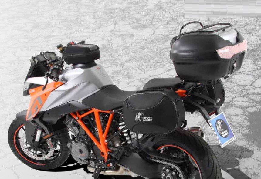 Topdrager zwart Alurack Hepco&Becker KTM 1290 Super Duke GT '16-