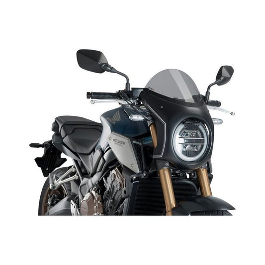 Stuurkuip met windscherm Puig Honda CB650R '19- / CB1000R '18- -licht getint