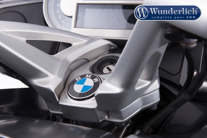 Handlebar riser BMW K1600B/Grand America/GT/GTL - silver Wunderlich