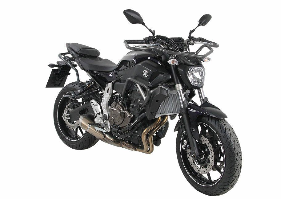 Valbeugel antraciet achterzijde Hepco&Becker Yamaha MT-07 '14-17