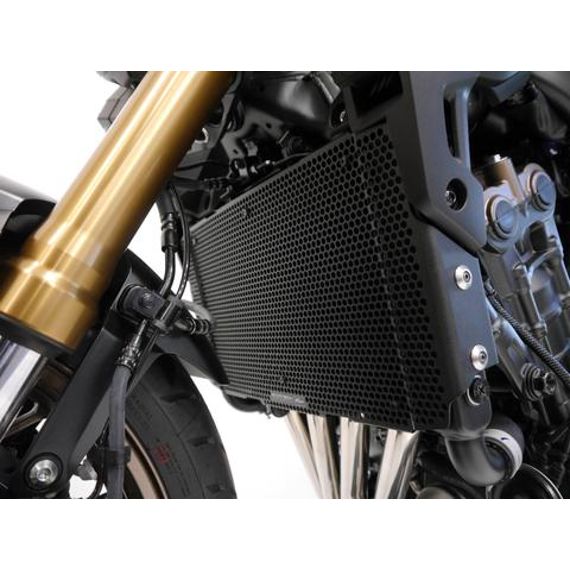 Radiatorcover zwart Evotech Performance Honda CBR650R '21-23