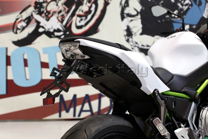 Kentekenplaathouder Evotech Kawasaki Z650 / Ninja '17-