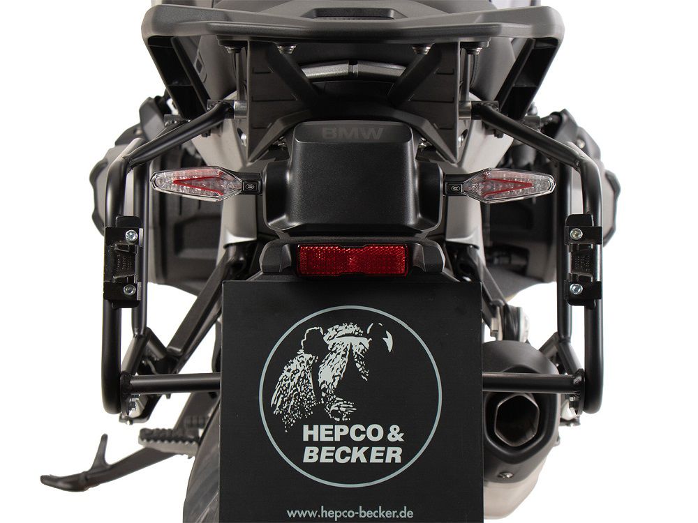 Kofferrek zwart vaste montage Hepco&Becker BMW R1300GS '23-