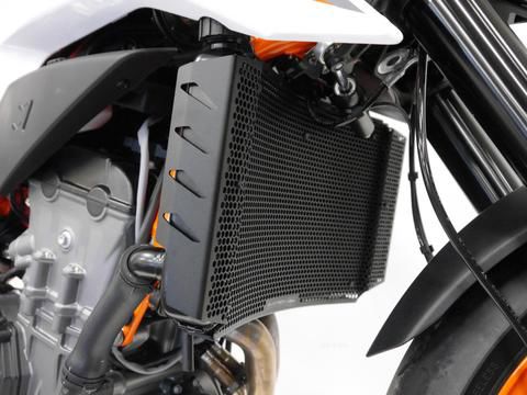 Radiatorcover zwart Evotech Performance KTM 890 Duke '20-