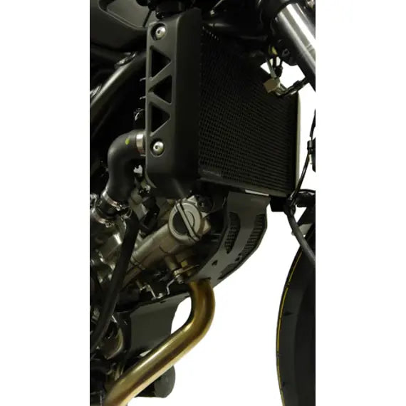 Radiatorcover zwart Evotech Performance Suzuki SV650 '16-