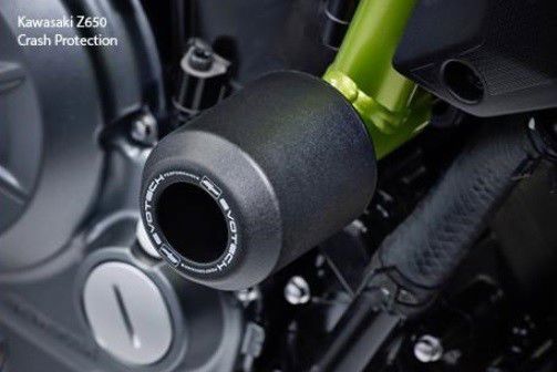 Crash bobbins Evotech Performance Kawasaki Z650 '17-