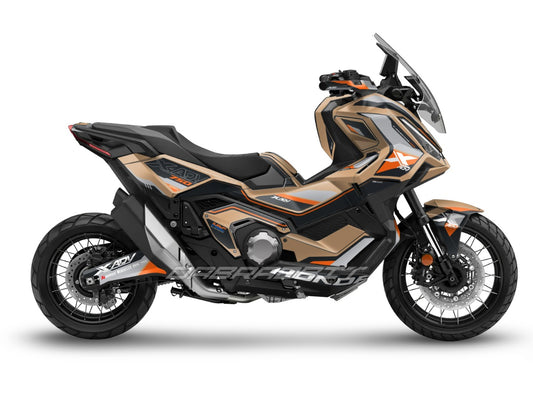 X-ADV 750 (2025) Full Graphic Kit β XL Dark Orange Edition (XL-DO)