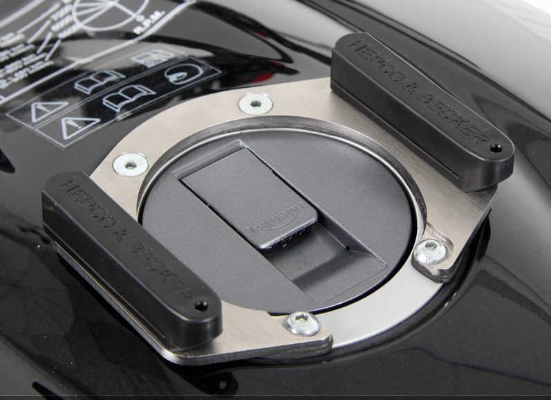Tankring Lock-it Hepco&Becker voor KTM tankdop met 7 boutgaten