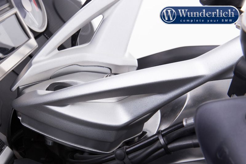 Handlebar riser BMW K1600B/Grand America/GT/GTL - silver Wunderlich