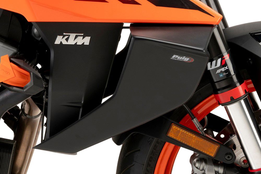 Side Spoiler Downforce Naked van Puig voor de KTM 990 Duke '24- carbon look