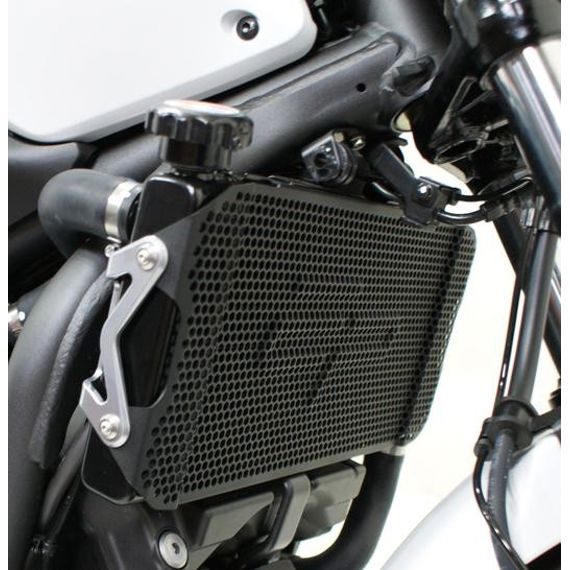 Radiatorcover zwart Evotech Performance Honda NC750X '14-