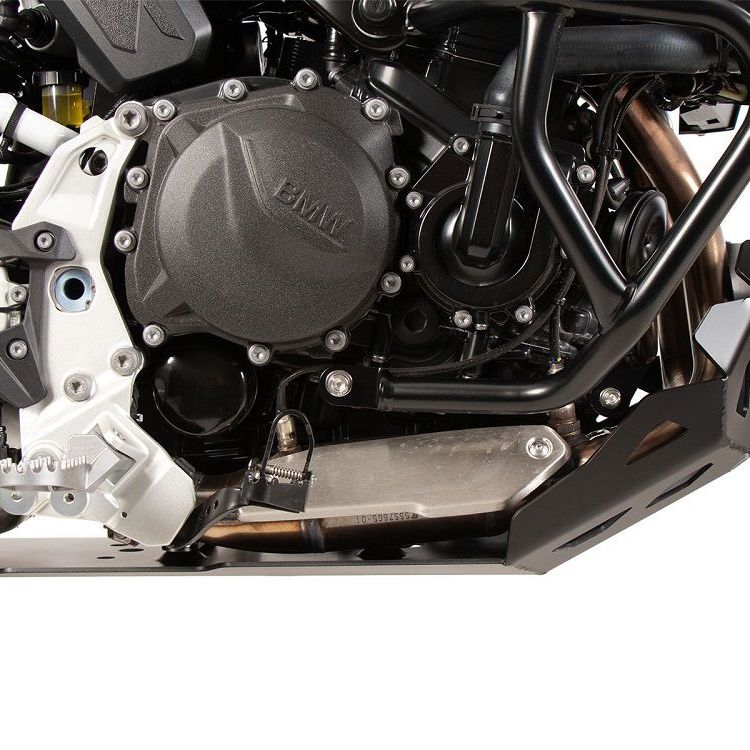 Carterplaat zwart aluminium Hepco&Becker BMW F900GS '24-