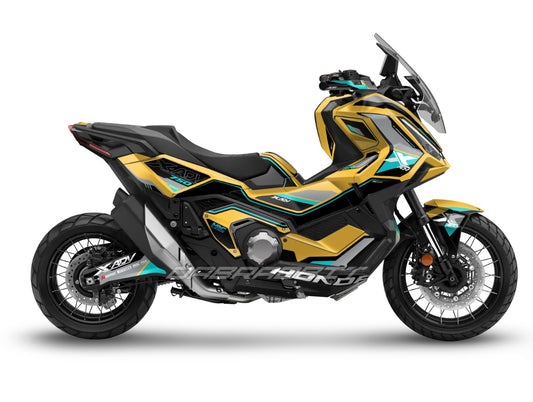 X-ADV 750 (2025) Full Graphic Kit β XL Yellow Edition (XL-Y)